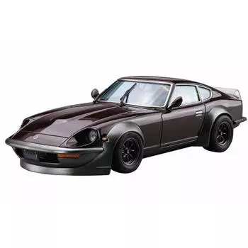 AOSHIMA 1/24 The Model Car Series No.30 Nissan S30 Fairlady Z Aero Custom 1975 Пластиковая модель