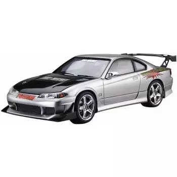 AOSHIMA 1/24 The Tuned Car Series No.24 Nissan Top Secret S15 Silvia 1999 Plastic Model