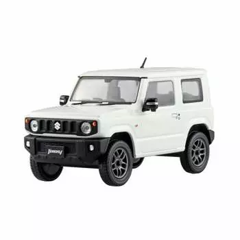 AOSHIMA 1/32 The Snap Kit Series Suzuki Jimny Pure White Pearl Color-coded Plastic Model 08-E