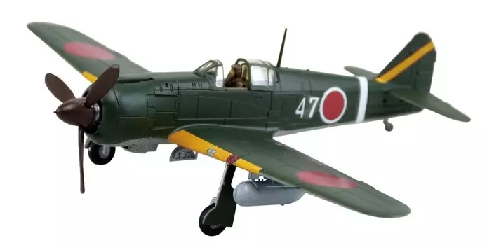 AOSHIMA Aircraft Series 4 Type 5 Type 1 A Пластиковая модель Литье Цвет 1/72 Нет. Ки100-1