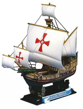 Аошима Бунка Кёдзайша Old Time Ships Santa Maria No.04