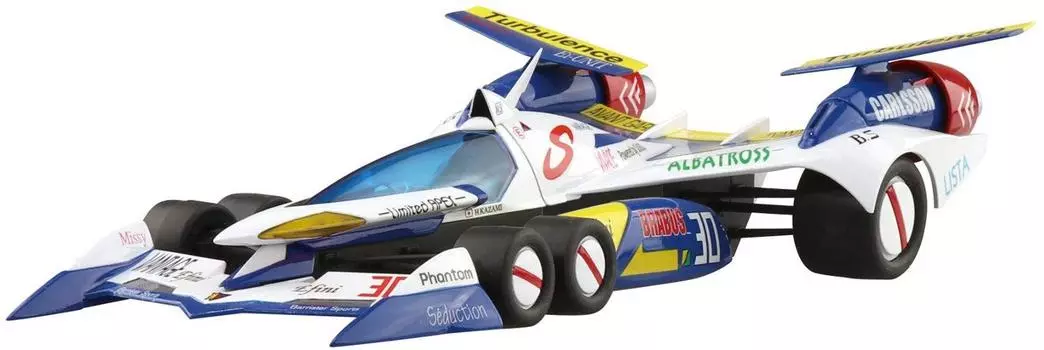 Aoshima Bunka Kyozai Cyber Formula Super Asurada scale plastic model No.3 AKF-11 1/24