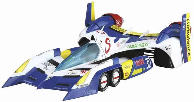 Aoshima Bunka Kyozai Cyber Formula Super Asurada Aero Boost Mode Scale Пластиковая модель № 9 AKF-11 Mode/Aero 1/24