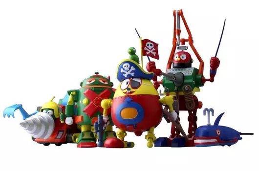 Aoshima Bunka Kyozai Robo Dutch Series Robo Dutch Deluxe Set Пластиковая модель № 9 Том 3