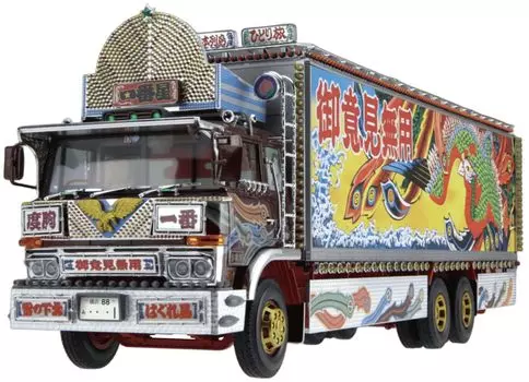 Aoshima Bunka Kyozai Серия Truck Yaro Ichibanboshi Hometown Express Пластиковая модель ООО. (АОСИМА) 1/32 №9 (Грузовик)