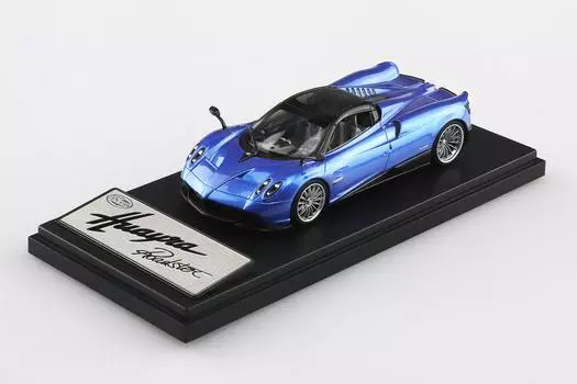 Aoshima Bunka Kyozai Skynet Zamini Car Pagani Huayra Roadster Синий Готовый продукт 1/43 синий