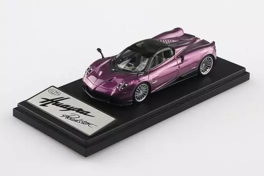 Aoshima Bunka Kyozai Skynet Zamini Car Pagani Huayra Roadster Фиолетовый готовый продукт 1/43 фиолетовый