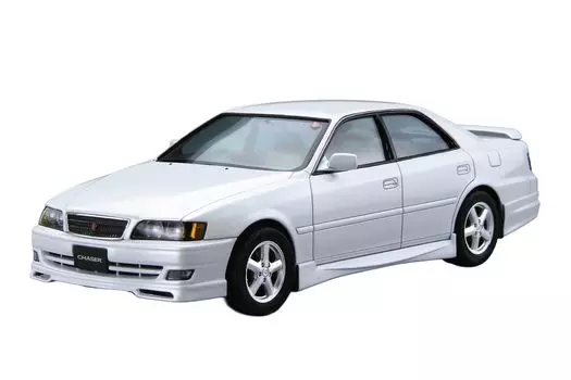 Aoshima Bunka Kyozai The Model Car Toyota JZX100 Chaser Tourer V Plastic Model (AOSHIMA) 1/24 98
