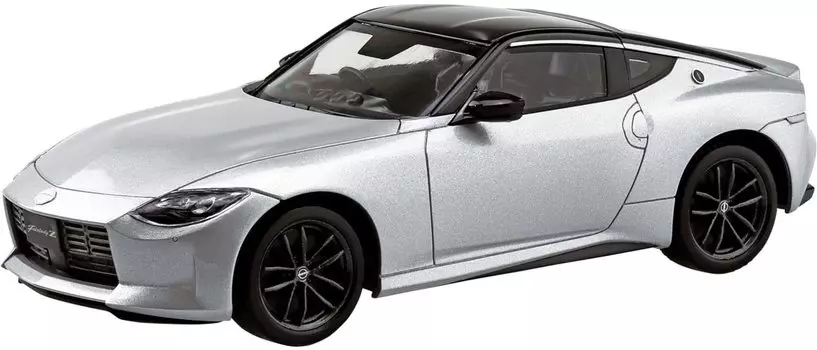 Aoshima Bunka Kyozai The Snap Kit Series Nissan RZ34 Fairlady Z Brilliant Silver Plastic Model Co., Ltd. (АОСИМА) 1/32 Предварительно окрашенный 17-D