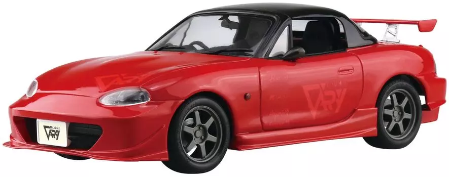 Aoshima Bunka Kyozai The Tuned Car Series Mazda Garage Berry NB8C Roadster 1999 Пластиковая модель Литье Цвет 1/24 № 78