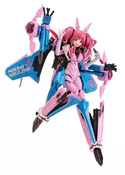 Aoshima Bunka Kyozai VFG Macross Delta Kairos Machina Nakajima Height 157mm plastic model VF-31A approx. Color-coded MC-13