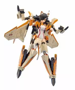 Aoshima Bunka Kyozai VFG Macross Delta Skuld Высота 155 мм пластиковая модель VF-31D приблизительно. Цветовая кодировка MC-05