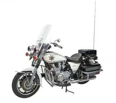 Aoshima Bunka Kyozaisha 112 Bike Series No.111 CHP San Francisco PD Windshield Type