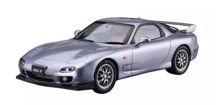 Aoshima Bunka Kyozaisha 124 Модель автомобиля серии № 77 Mazda FD3S RX-7 Spirit R Type B 2002 Пластиковая модель