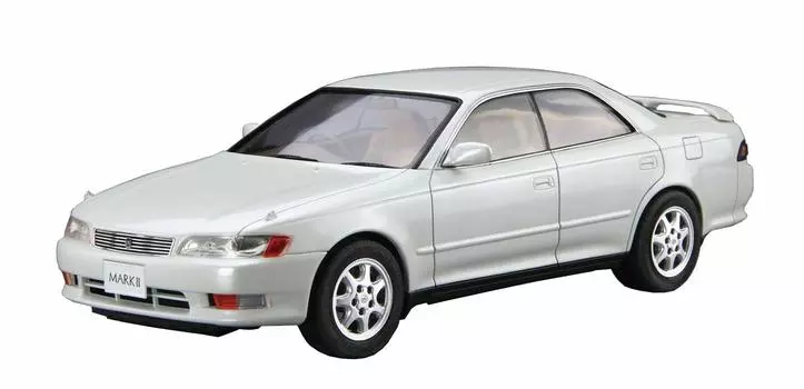 Aoshima Bunka Kyozaisha 124 Модель автомобиля серии № 90 Toyota JZX90 Mark II GrandeTourer 1992 года, пластиковая модель