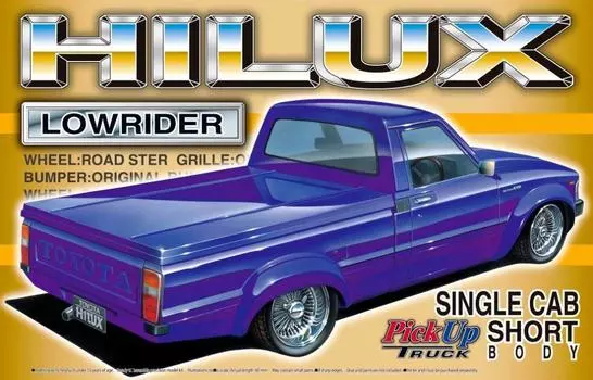 Aoshima Bunka Kyozaisha 124 Pickup Series No.3 Toyota Hilux Plastic Model