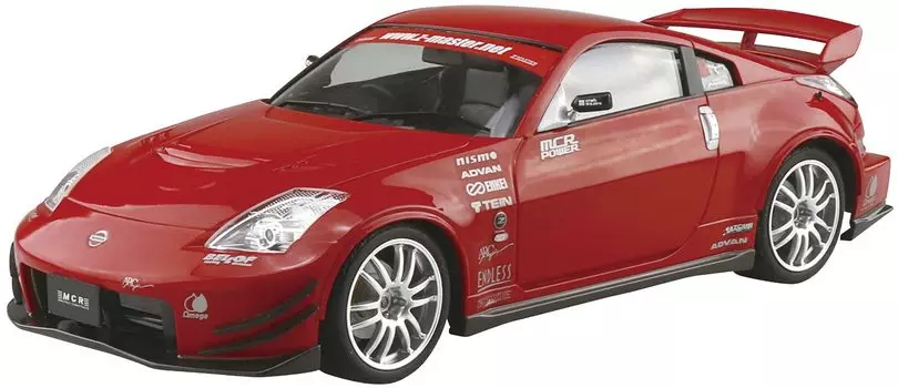 Aoshima Bunka Kyozaisha 124 The Tuned Car Series No.68 Nissan MCR Z33 Fairlady Z 2005 Plastic Model