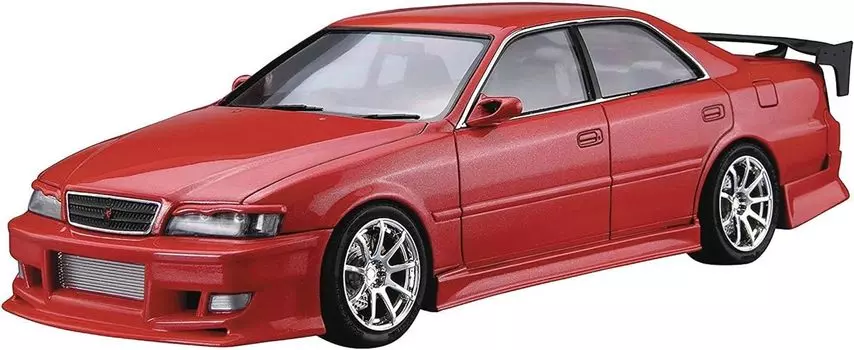 Aoshima Bunka Kyozaisha 124 The Tuned Car Series № 16 Toyota Kunny z JZX100 Chaser Tourer V 98 Пластиковая модель (Машина)