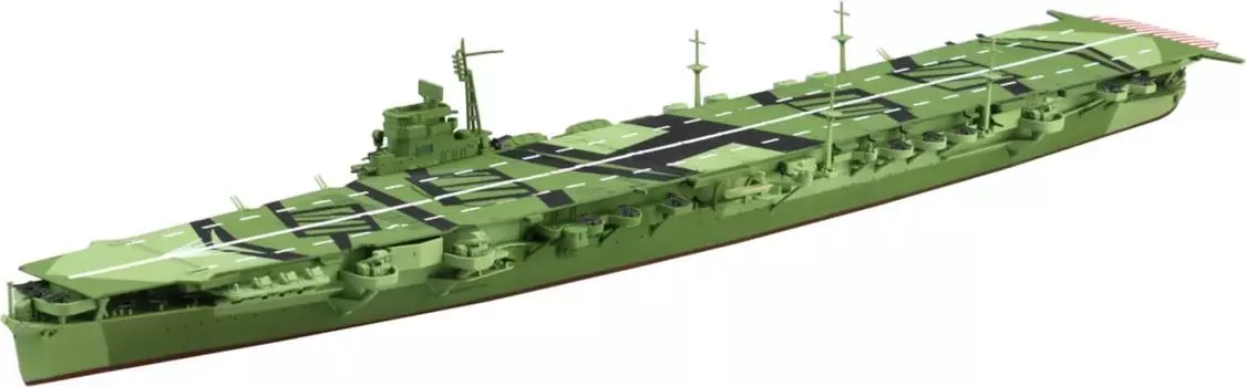 Aoshima Bunka Kyozaisha 1700 Waterline Series No.225 Japanese Navy Aircraft Carrier Amagi Plastic Model (Ship)
