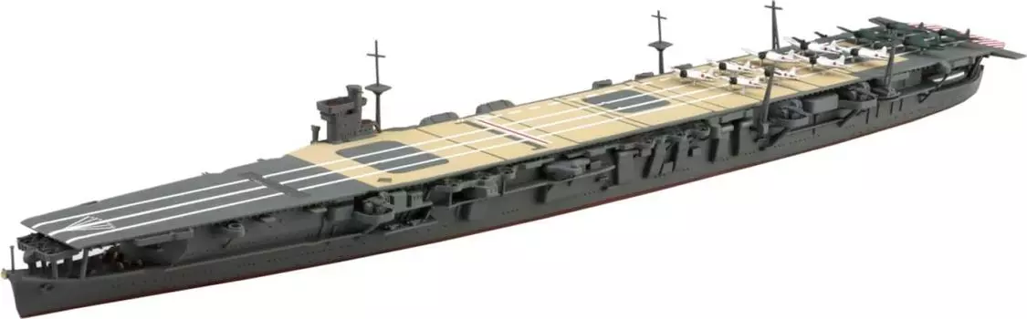 Aoshima Bunka Kyozaisha 1700 Waterline Series No.222 Japanese Navy Aircraft Carrier Soryu Plastic Model (Ship)