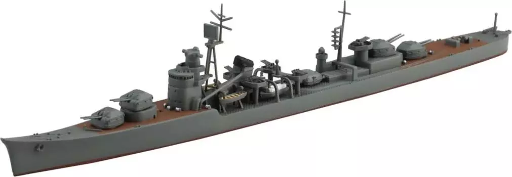 Aoshima Bunka Kyozaisha 1700 Waterline Series No.440 Japanese Navy Destroyer Hatsuzuki Plastic Model (Ship)