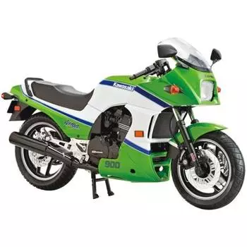 Aoshima Bunka Kyozaisha 1/12 The Bike Series No.29 Kawasaki ZX900A GPZ900R Ninja 1985 Plastic Model Molding Color