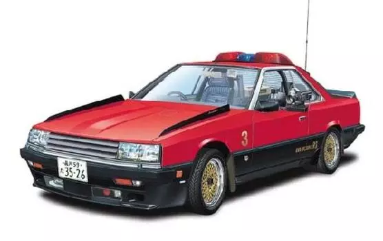 Aoshima Bunka Kyozaisha 1/24 Машина полиции Сейбу № 05 RS-3