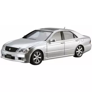 Aoshima Bunka Kyozaisha 1/24 The Model Car Series No.118 Toyota GRS182 Crown Royal Saloon G/Athlete G 2003 Plastic Model