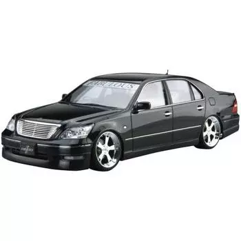 Aoshima Bunka Kyozaisha 1/24 The Tuned Car Series No.12 Fabless UCF31 Celsior 2003 (Toyota) Plastic Model
