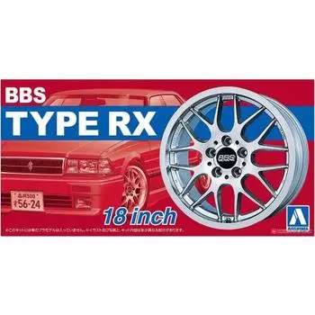 Aoshima Bunka Kyozaisha 1/24 The Tuned Parts Series No.3 BBS RX 18 дюймов пластиковые детали модели