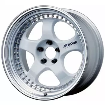 Aoshima Bunka Kyozaisha 1/24 The Tuned Parts Series No.21 Work Meister S1 3 Piece 18 Inch Plastic Model Parts