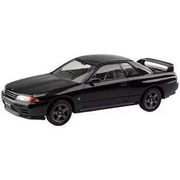 Aoshima Bunka Kyozaisha 1/32 The Snap Kit Series Nissan R32 Skyline GT-R Black Pearl Metallic Цветная пластиковая модель 14-C Цвет литья