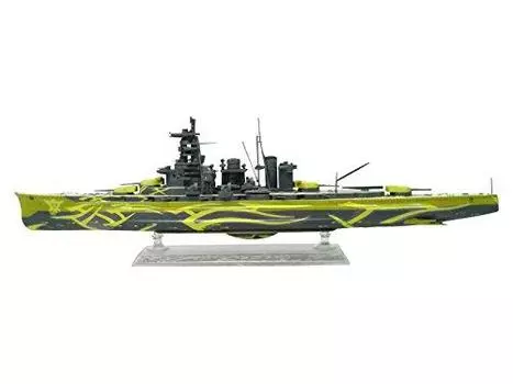Aoshima Bunka Kyozaisha Arpeggio of Blue Steel Fog Fleet Great Warship Haruna Полноразмерная пластиковая модель корпуса -Ars Nova- № 18 1/700