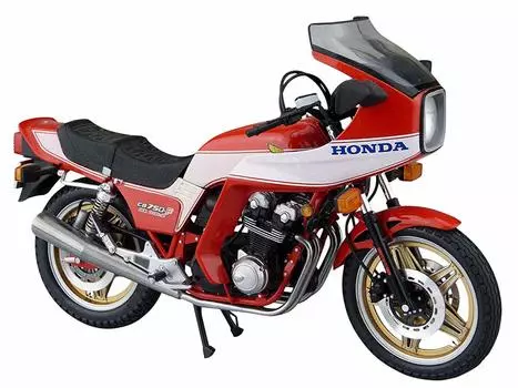 Aoshima Bunka Kyozaisha Bike Series Honda CB750F Bol 2 Дополнительные характеристики Пластиковая модель 1/12 № 34 d Or