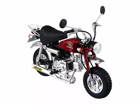 Aoshima Bunka Kyozaisha Bike Series Honda Monkey Custom Takegawa Specification Plastic Model 1/12 No.24 Ver.2