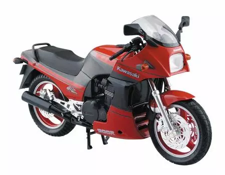 Aoshima Bunka Kyozaisha Bike Series Kawasaki GPZ900R Ninja A7 Тип Пластиковая Модель с Изготовленными На Заказ Деталями 1/12 № 26