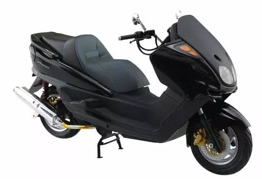 Aoshima Bunka Kyozaisha Bike Series Yamaha Majesty C с кастомными деталями пластиковая модель 1/12 №49