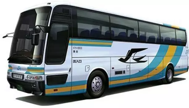 Aoshima Bunka Kyozaisha Bus JR Shikoku Bus Highway Bus 1/32 No.17