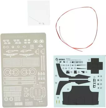 Aoshima Bunka Kyozaisha Detail Up Parts для BEEMAX Mitsubishi Starion 1987 Common Detail Up Parts для пластиковых моделей 1/24 No.28 Gr.A