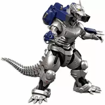 Aoshima Bunka Kyozaisha Godzilla x Mechagodzilla Type 3 Kiryu Высота 24 см пластиковая модель MFS-3 приблизительно. Цветовая кодировка GO-01