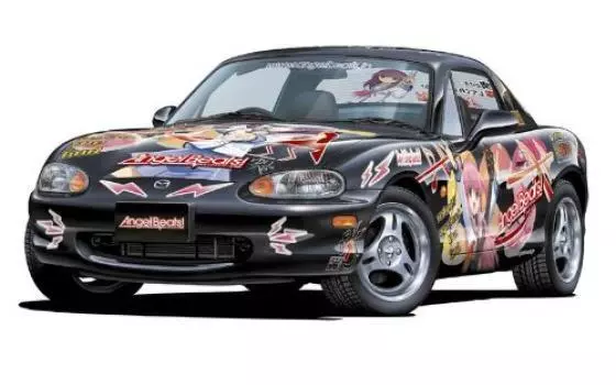 Aoshima Bunka Kyozaisha Itasha Angel Roadster 1800RS OP 1/24 № 15 Beats!