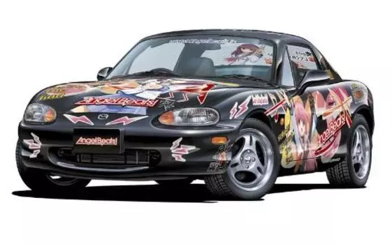 Aoshima Bunka Kyozaisha Itasha Angel Roadster 1800RS OP 1/24 № 15 Beats! чёрный