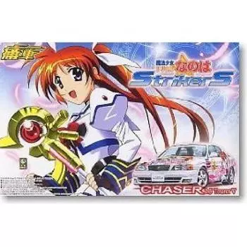 Aoshima Bunka Kyozaisha Itasha Magical Girl Lyrical Nanoha StrikerS JZX100 Chaser Tourer V 1/24 № 06 2,5
