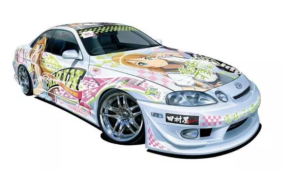 Aoshima Bunka Kyozaisha Itasha Моя младшая сестра, будь такой милой VERTEX RIDGE JZZ30 Soarer 1/24 № 19 не может