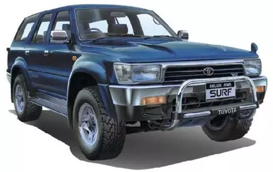 Aoshima Bunka Kyozaisha Лучшая машина серии GT Toyota Hilux Surf Широкая пластиковая модель 1/24 № 97