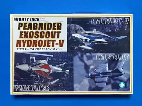 Aoshima Bunka Kyozaisha Mighty Jack Pibrider Exo Scout Hydro Jet &