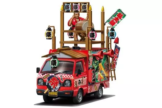 Aoshima Bunka Kyozaisha Mobile Sales Series Festival Пластиковая модель Васой 1/24 № 2