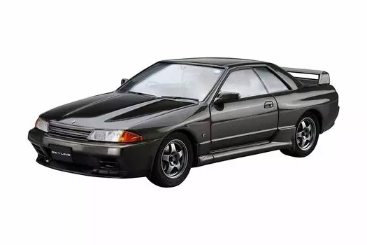 Aoshima Bunka Kyozaisha Модель автомобиля Nissan BNR32 Skyline Пластиковая модель 1/24 GT-R 89