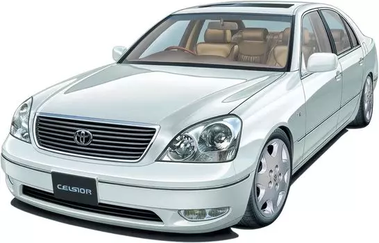 Aoshima Bunka Kyozaisha Модель автомобиля серии SP11 Toyota UCF30 Celsior Пластиковая модель 24/1/00