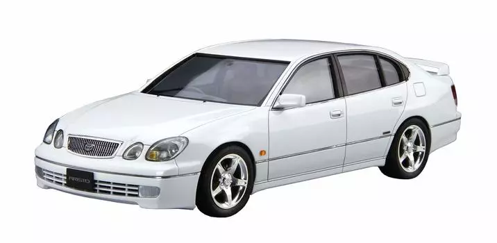 Aoshima Bunka Kyozaisha Модель автомобиля серии Toyota JZS161 Aristo V300 Vertex Edition 1997 года, пластиковая модель 1/24 № 97